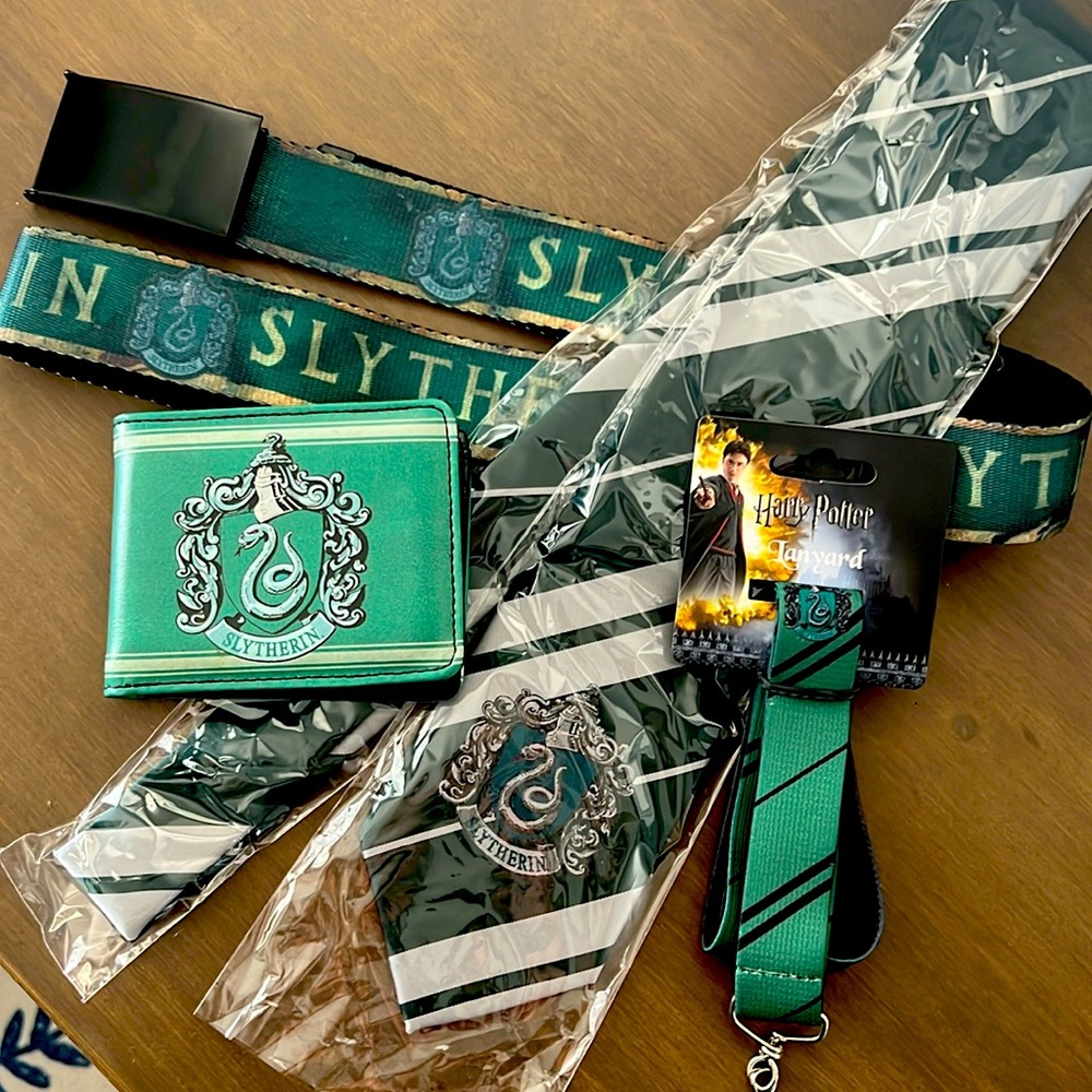 Lot of HP Slytherin Goodies!